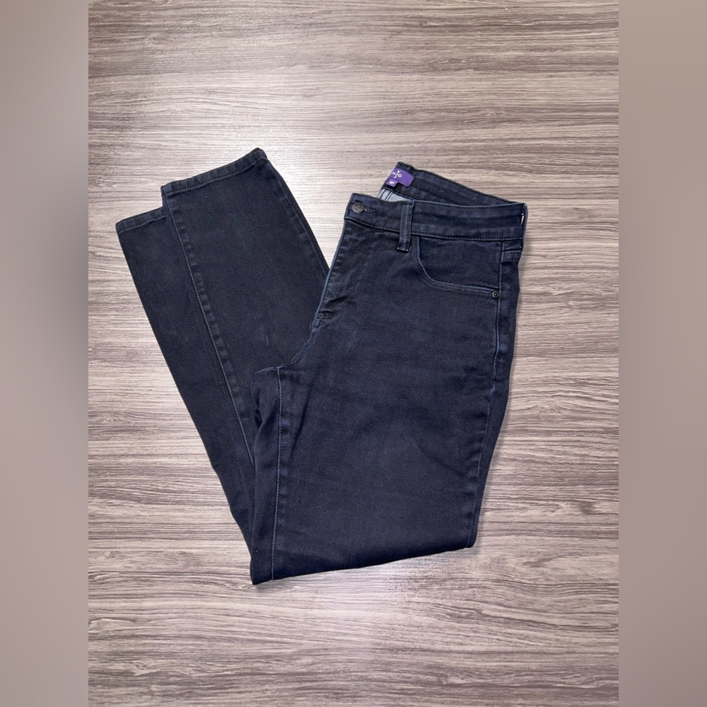 NYDJ Black Legging Jeans Size 8P